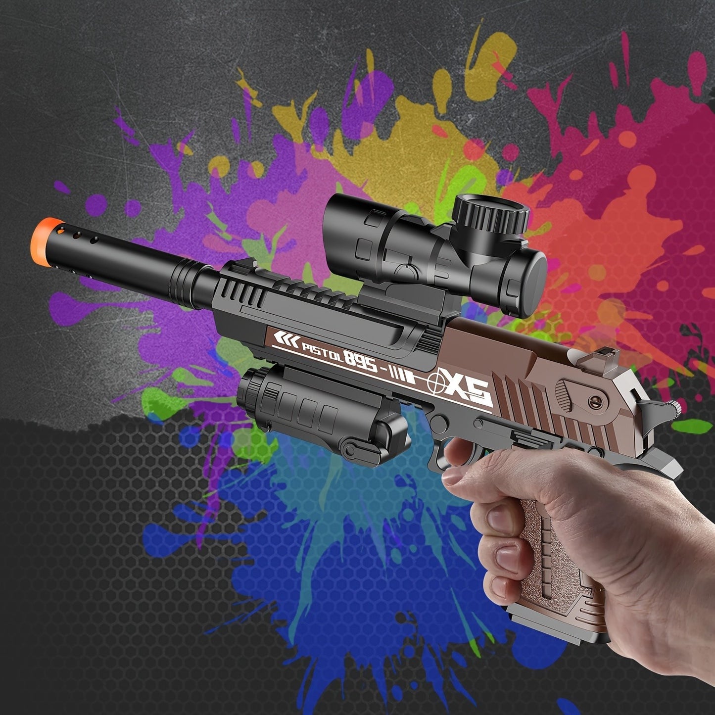 Eco-Friendly Automatic Toy Gun