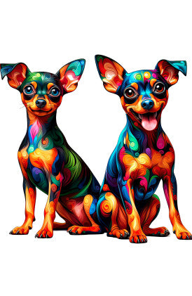 Dog Wooden Puzzles