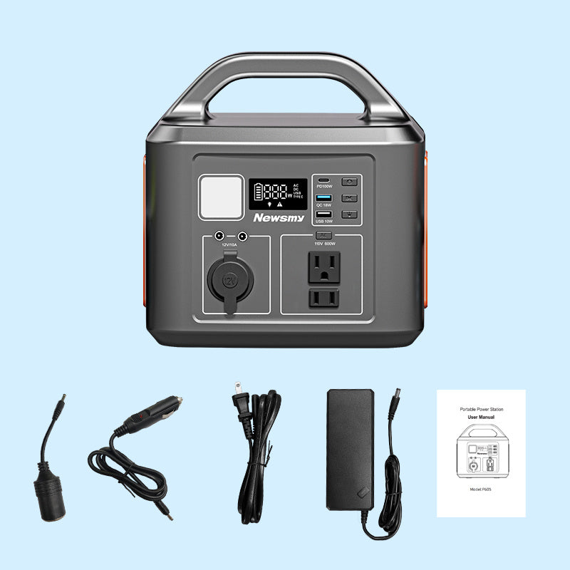 600W,538WH Backup Lithium Battery