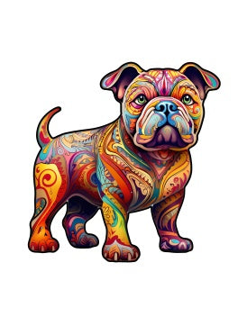 Dog Wooden Puzzles