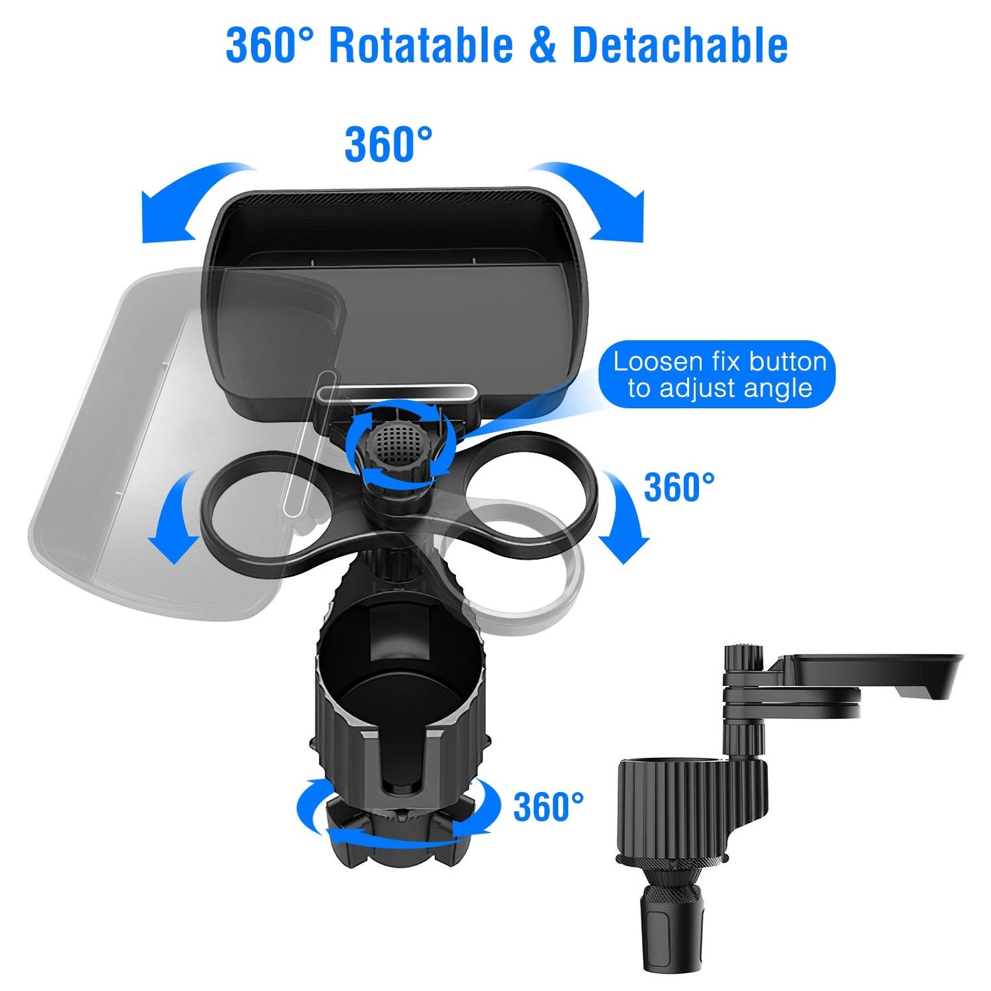 4-in-1 Car Cup Holder