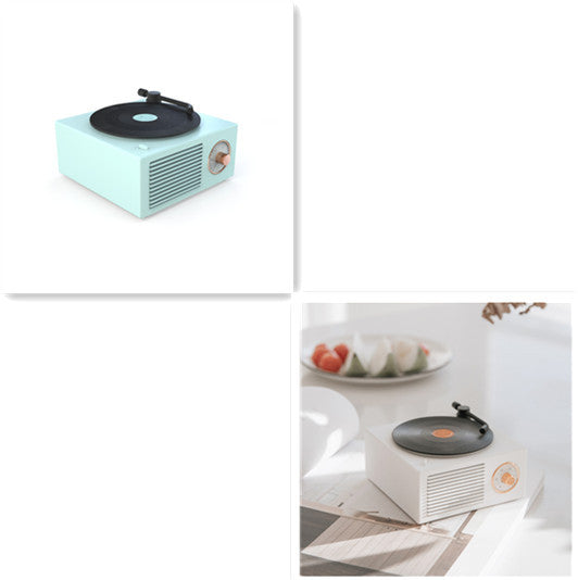 Wireless portable Bluetooth-compatible speaker