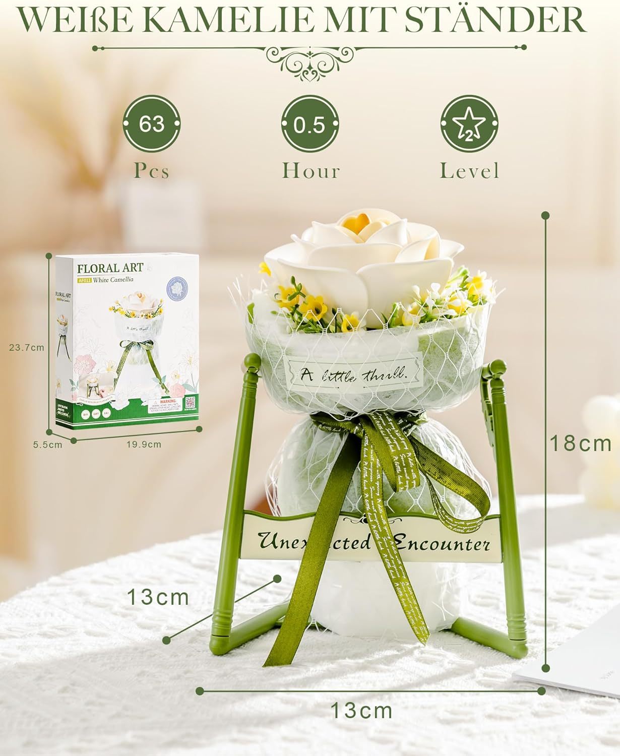 ROBOTIME Flowers 3D Puzzle