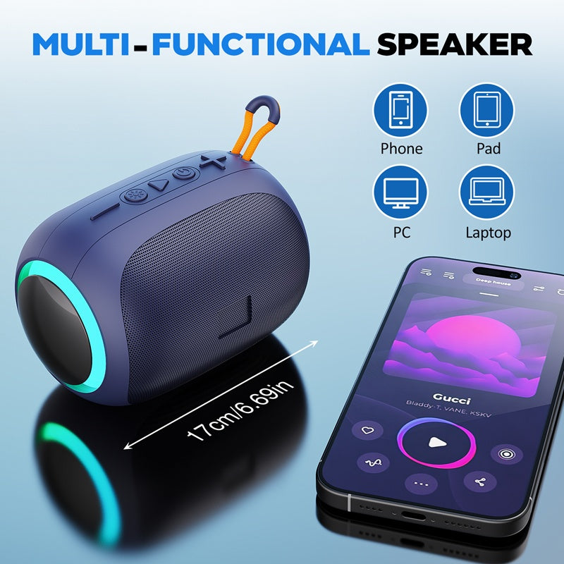 Portable Waterproof Bluetooth Speaker