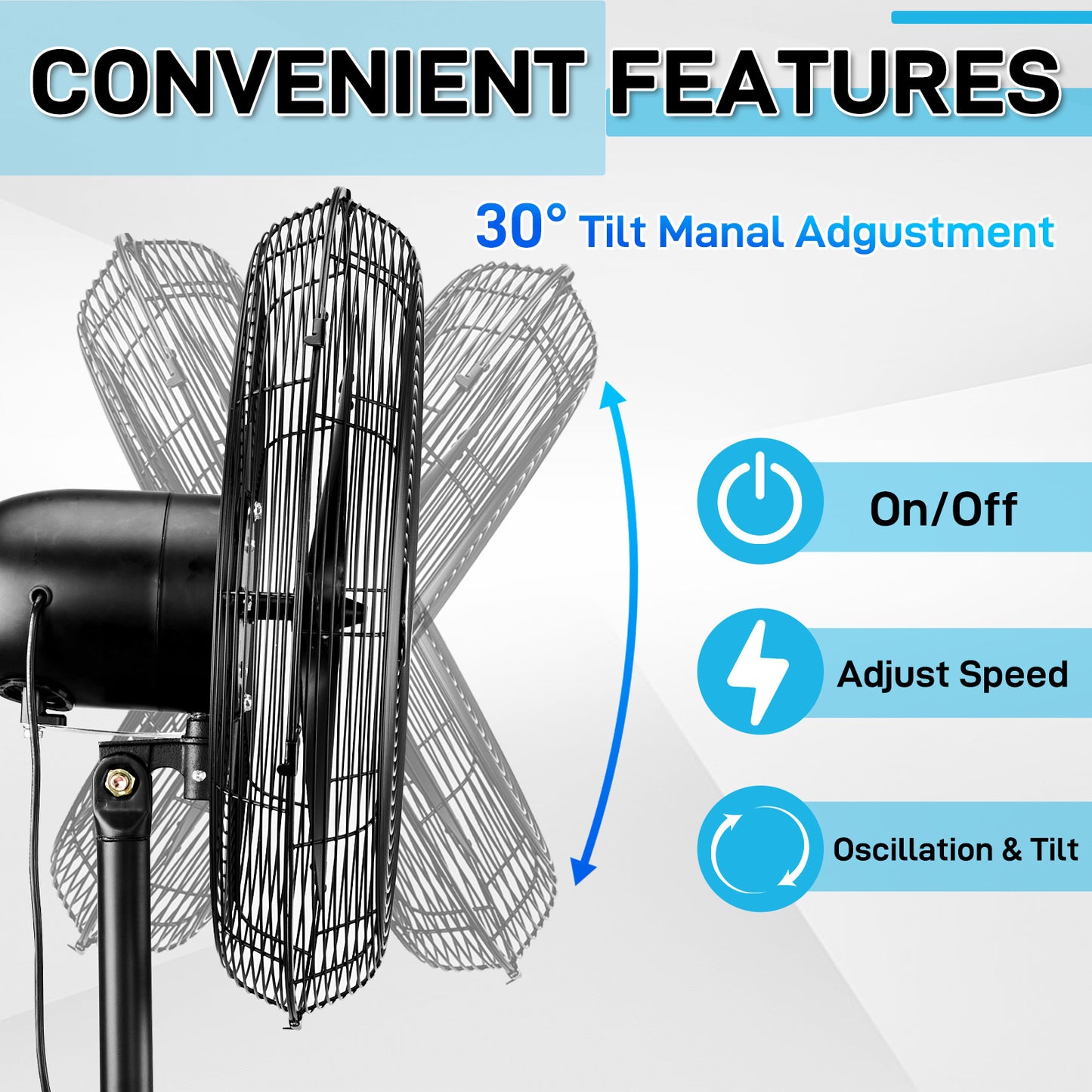 Electric Fan 20 Inches