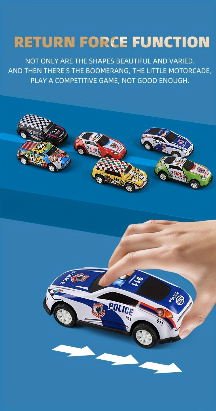 50-Piece Alloy Toy Car Set