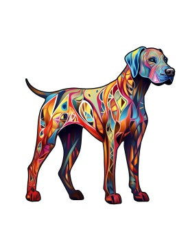Dog Wooden Puzzles