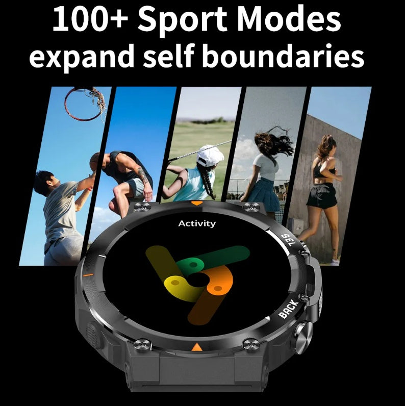 AI Voice Sports Smart Watch