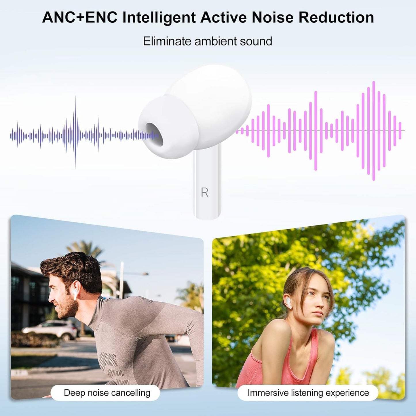 Wireless Earbuds, 5.4 Bluetooth Headphones