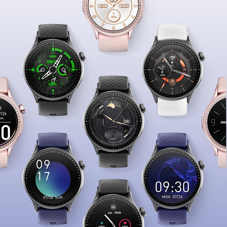 Waterproof Heart Rate Detection Smartwatch