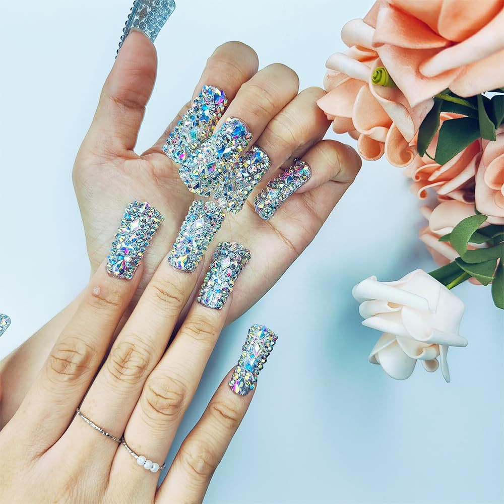 3D Crystal Fake Nail