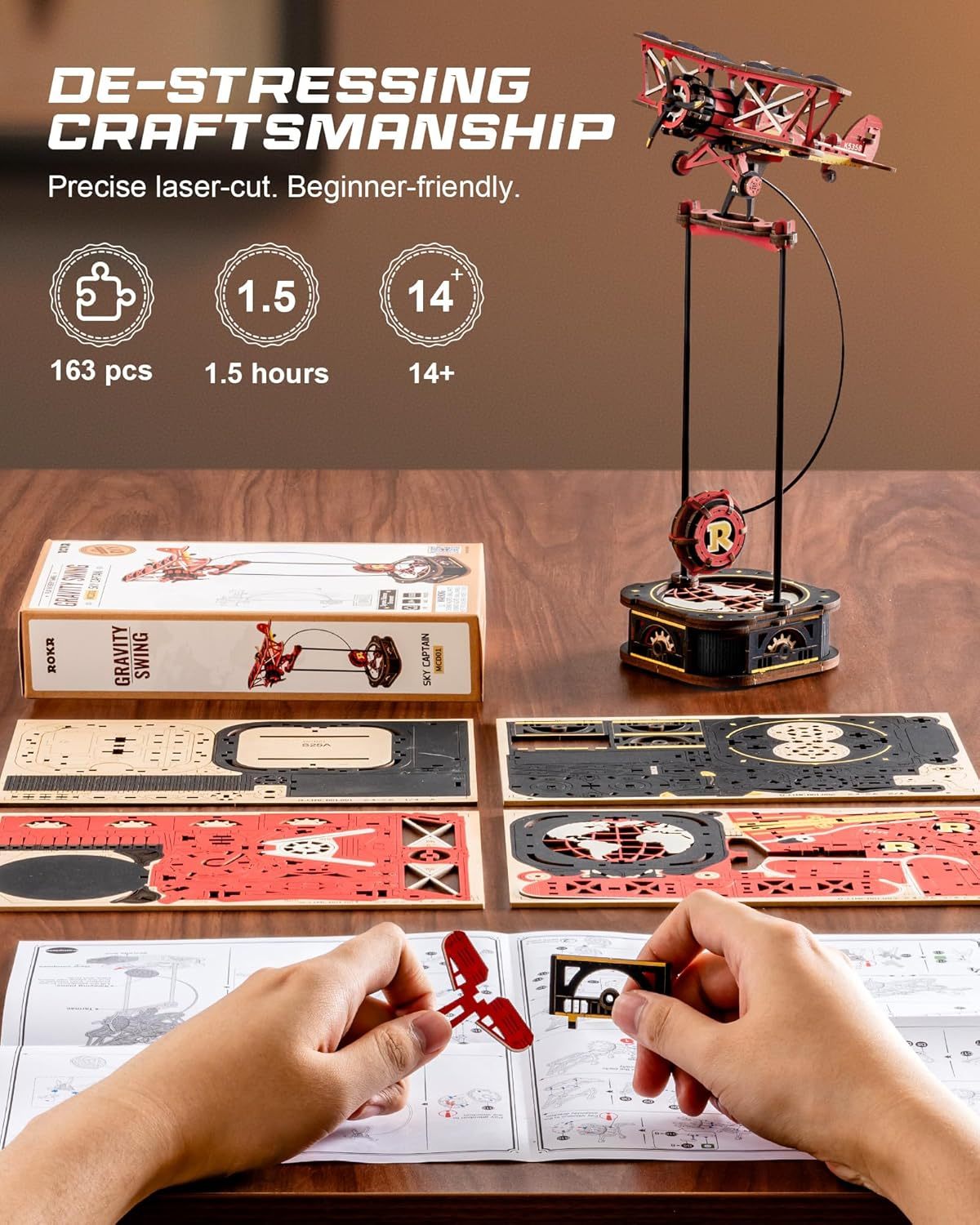 Gravity Swing Biplane