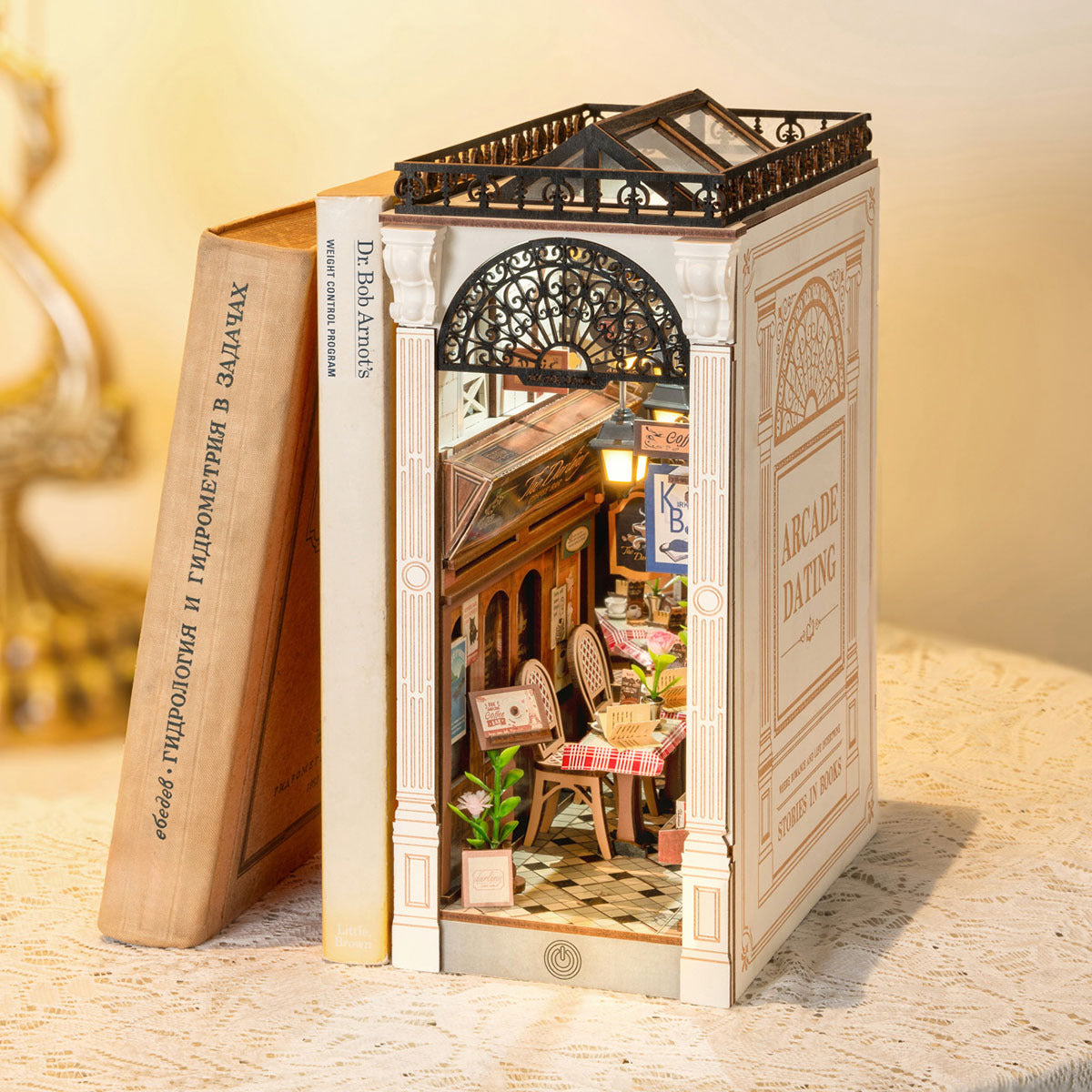ROBOTIME DIY Book Nook Kit