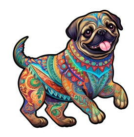 Dog Wooden Puzzles