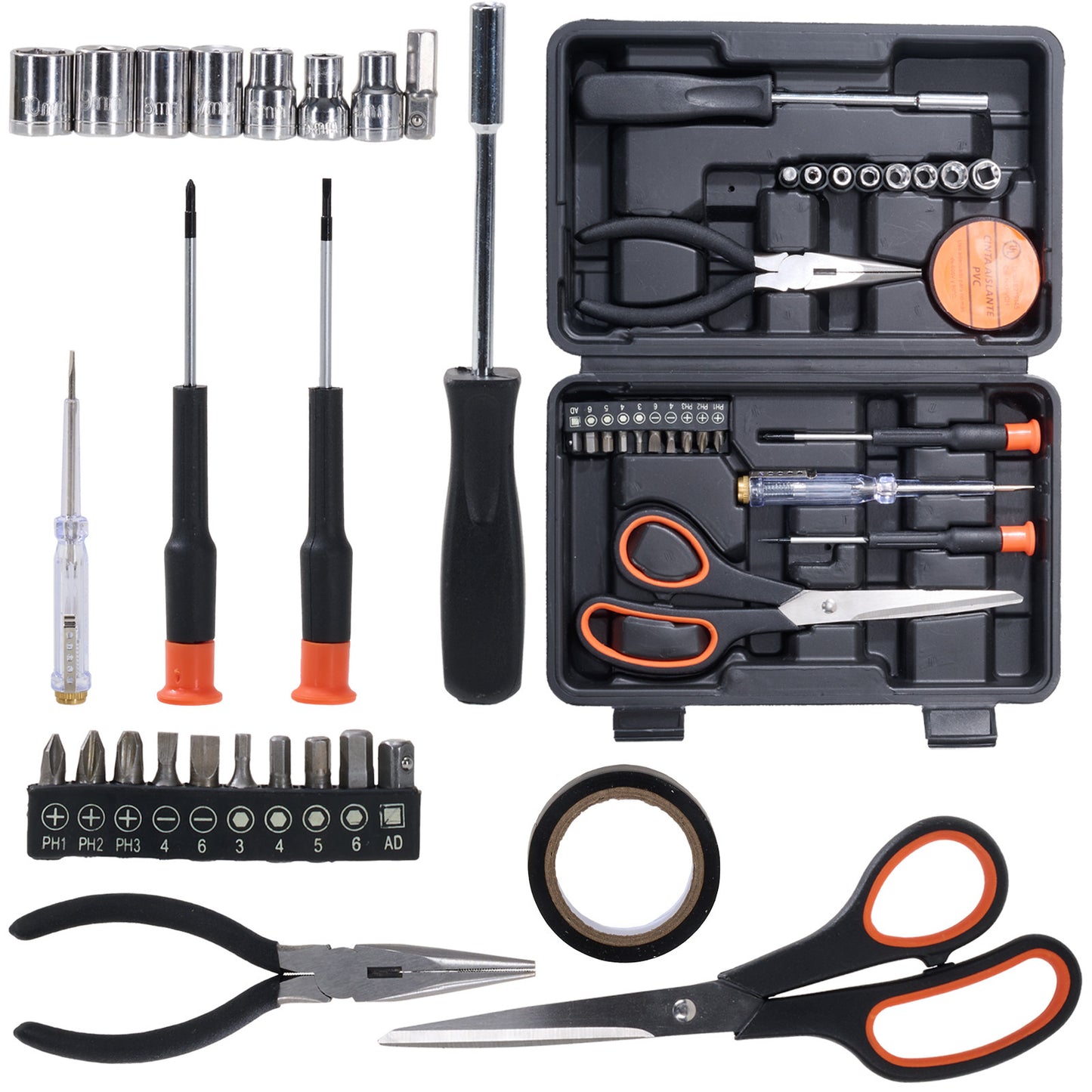 26 Pieces Crosshead Screwdriver