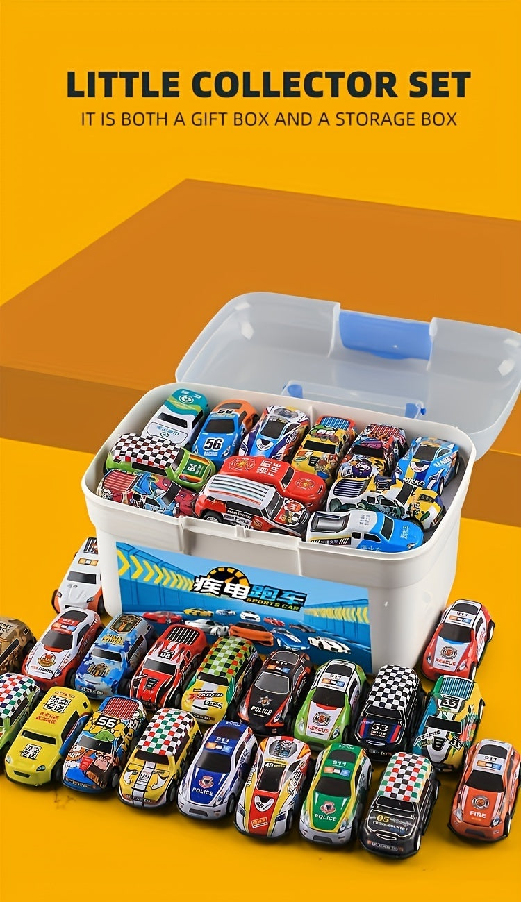 50-Piece Alloy Toy Car Set