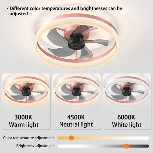 Ceiling Fan With Light LED