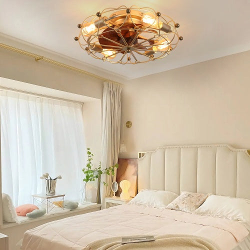 Low Profile Cage Ceiling Fan
