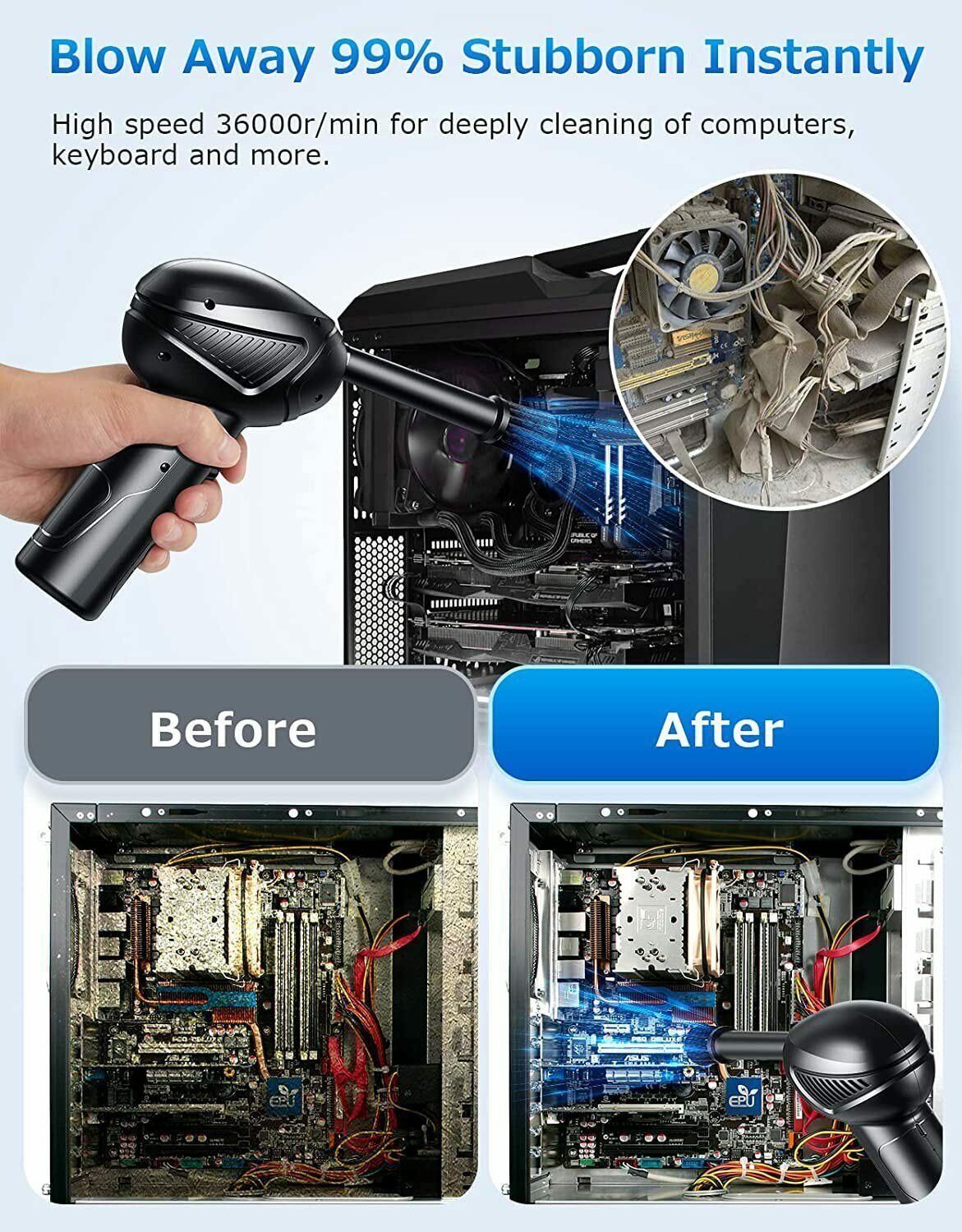 Rechargeable Electric Cleaner