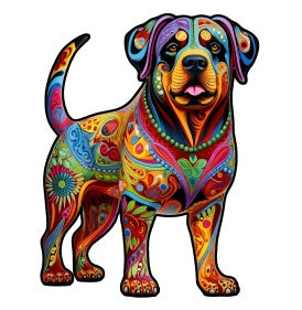 Dog Wooden Puzzles