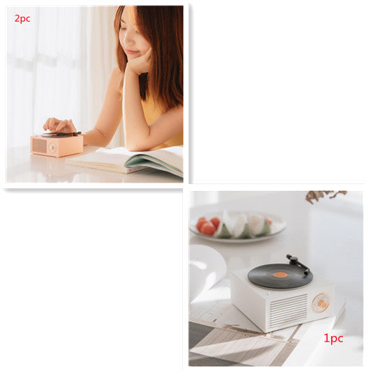 Wireless portable Bluetooth-compatible speaker