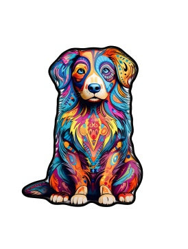 Dog Wooden Puzzles