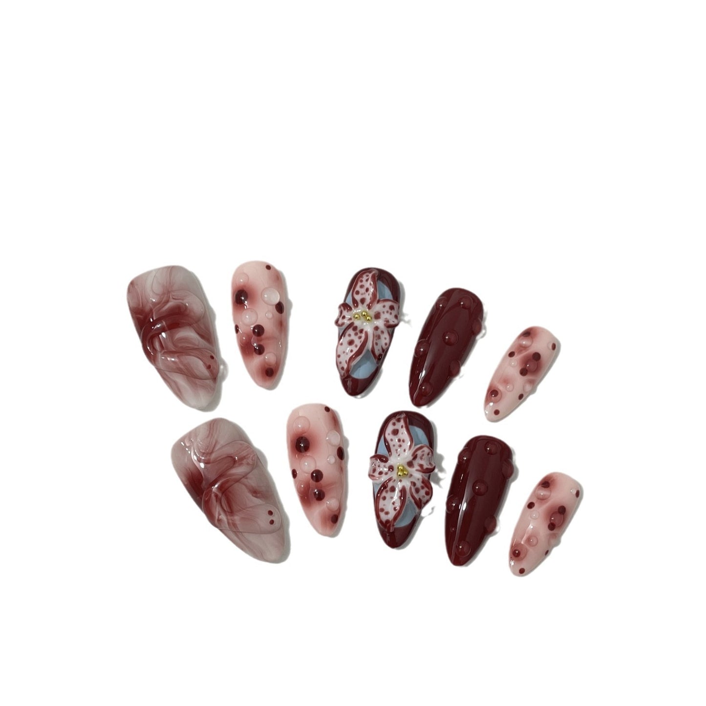 Blooming Hand-painted Manicure
