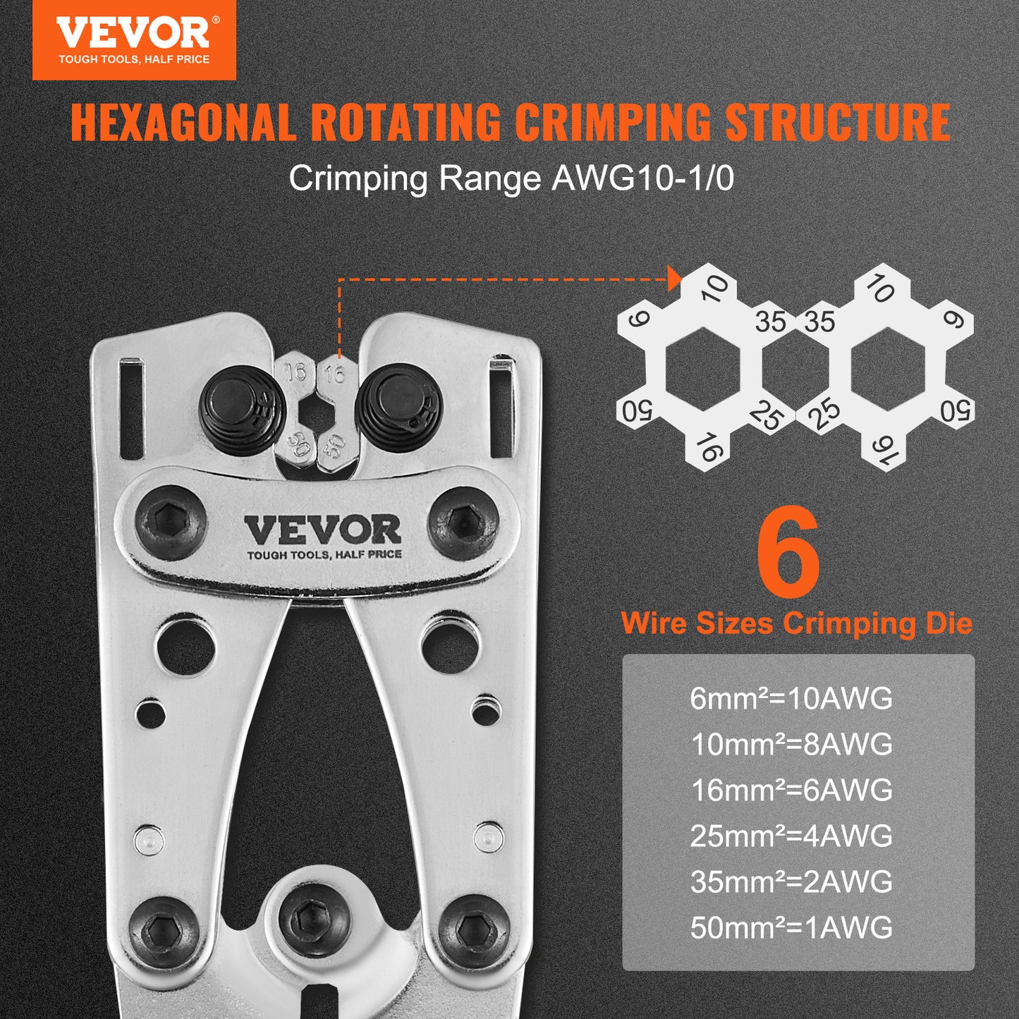 Terminal Battery Lug Crimper