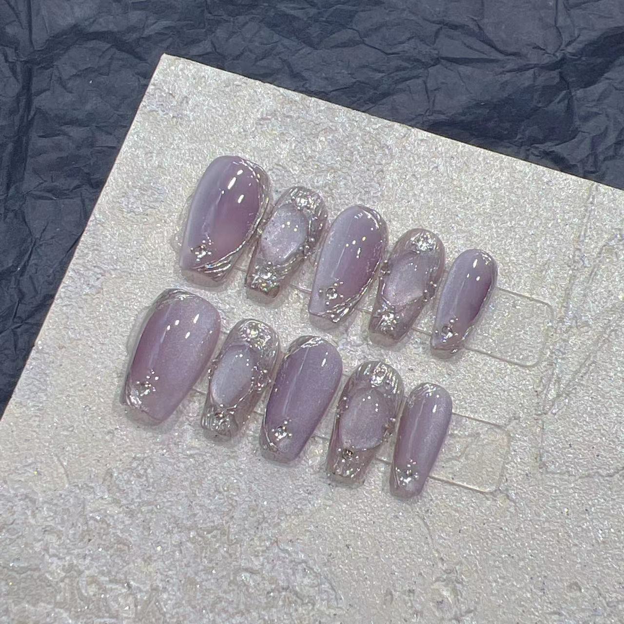 Handmade Wear Fake Nail Patch