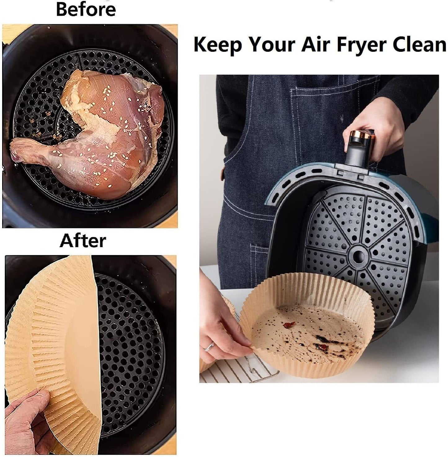 Air Fryer Disposable Paper Liner