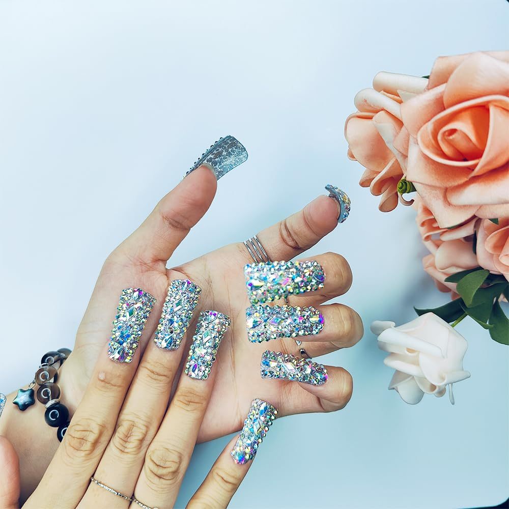 3D Crystal Fake Nail