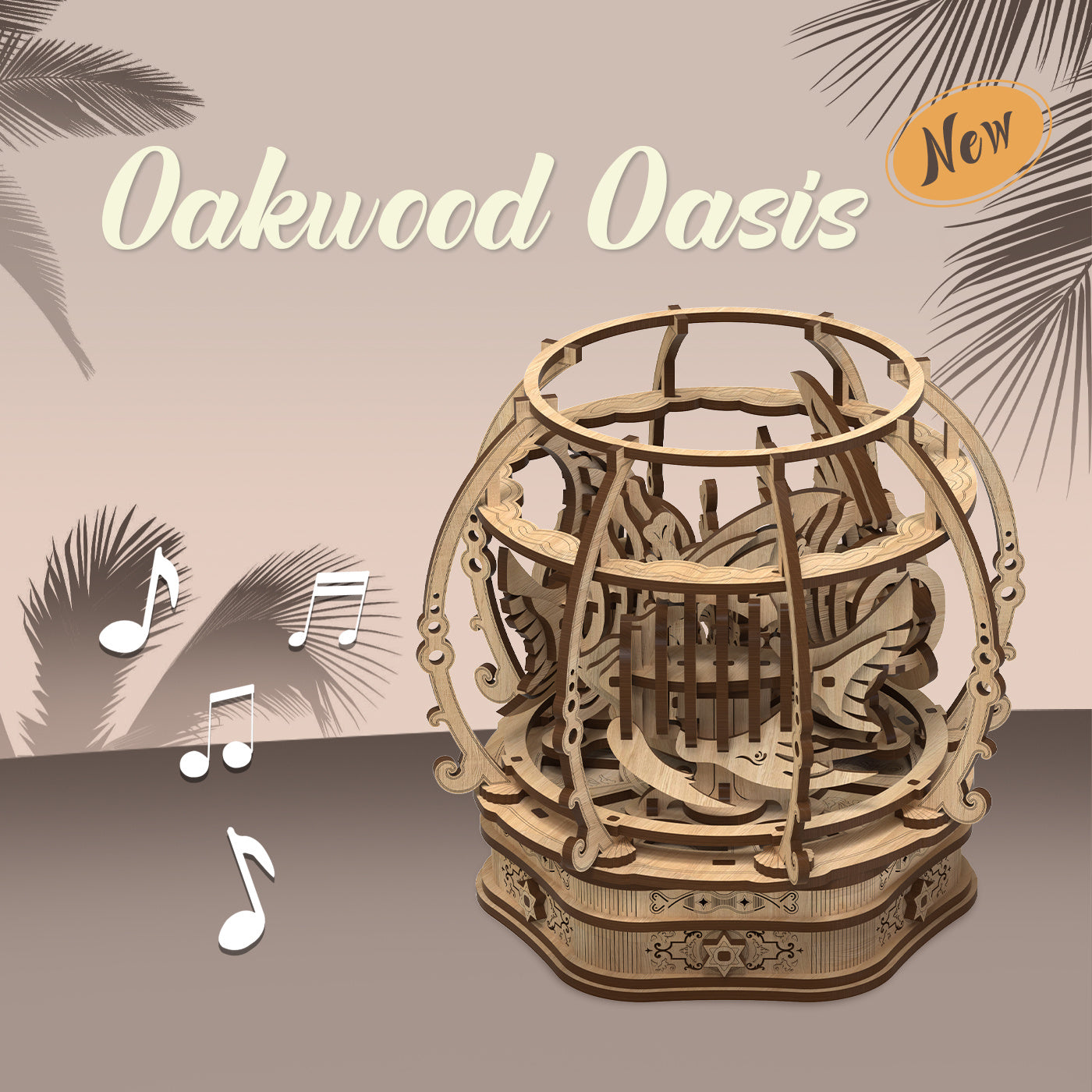 Oak Oasis Shape Puzzle