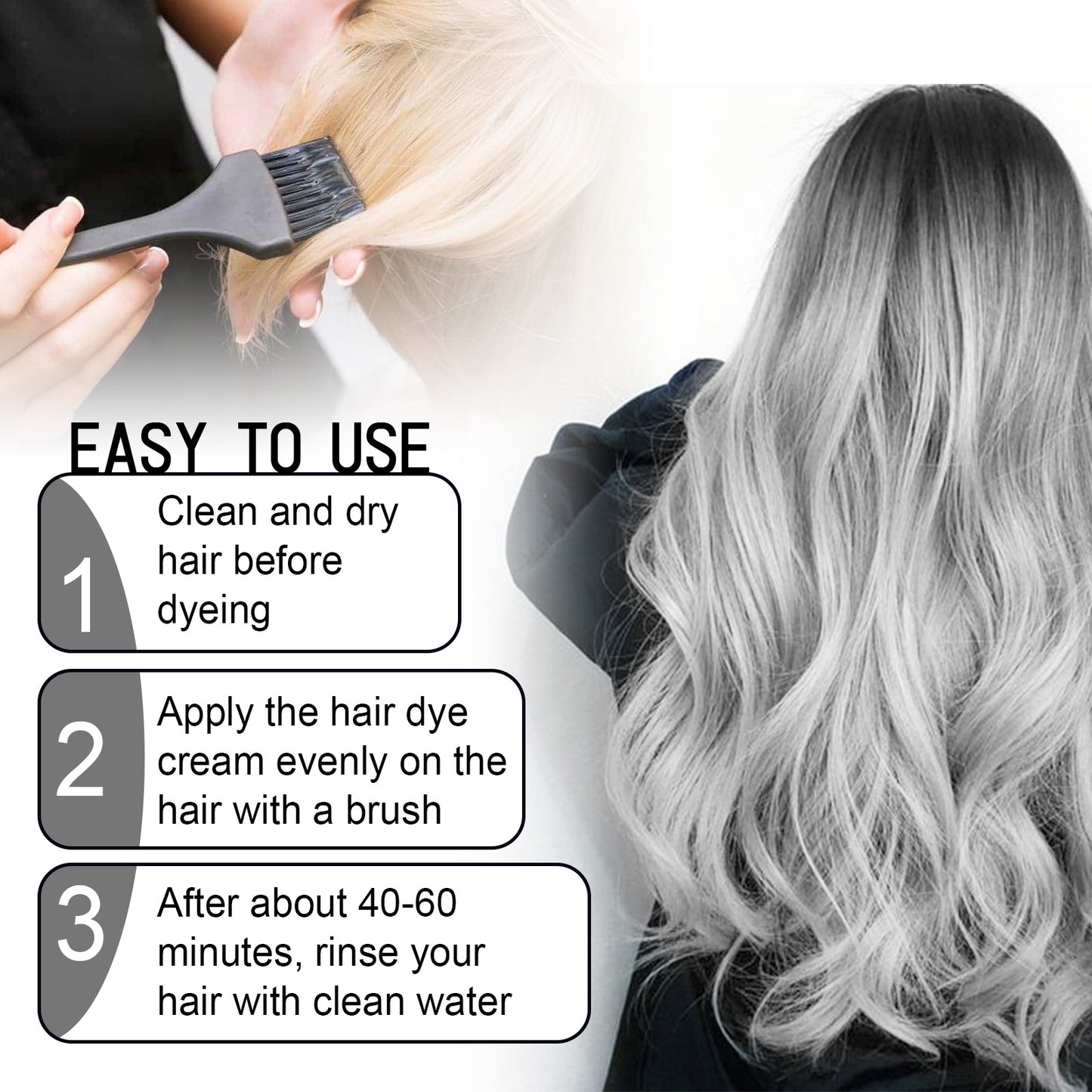 EELHOE Gray Hair Cream