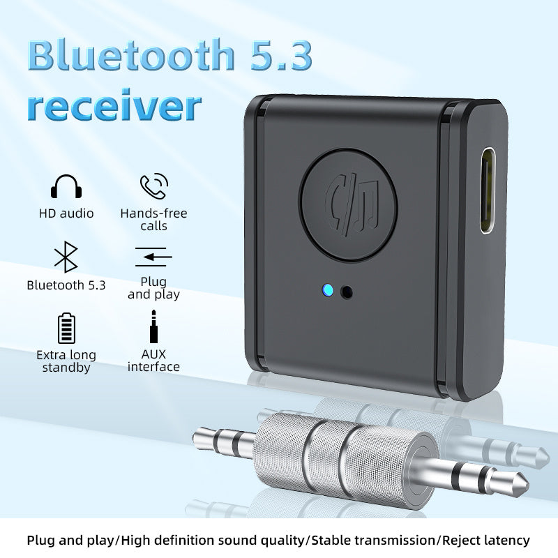 Wireless 5.3 AUX Automotive Receiver