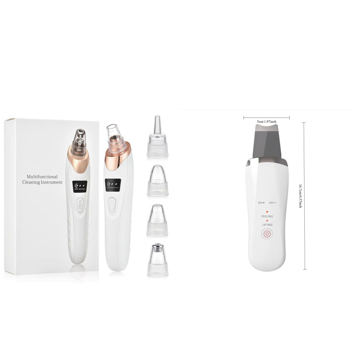 Electric Ultrasonic Skin Scrubber