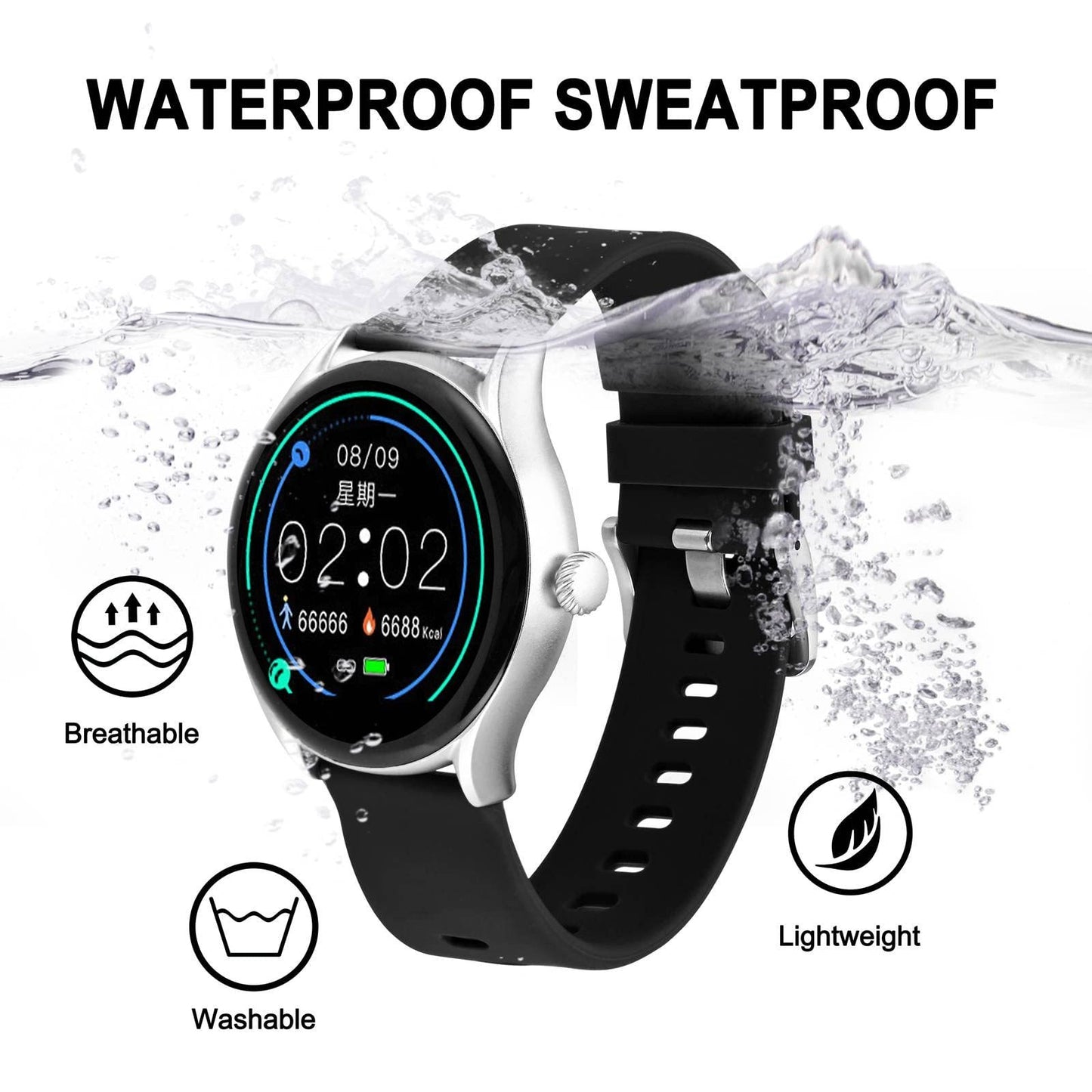 Silicone Watch Bands 22mm