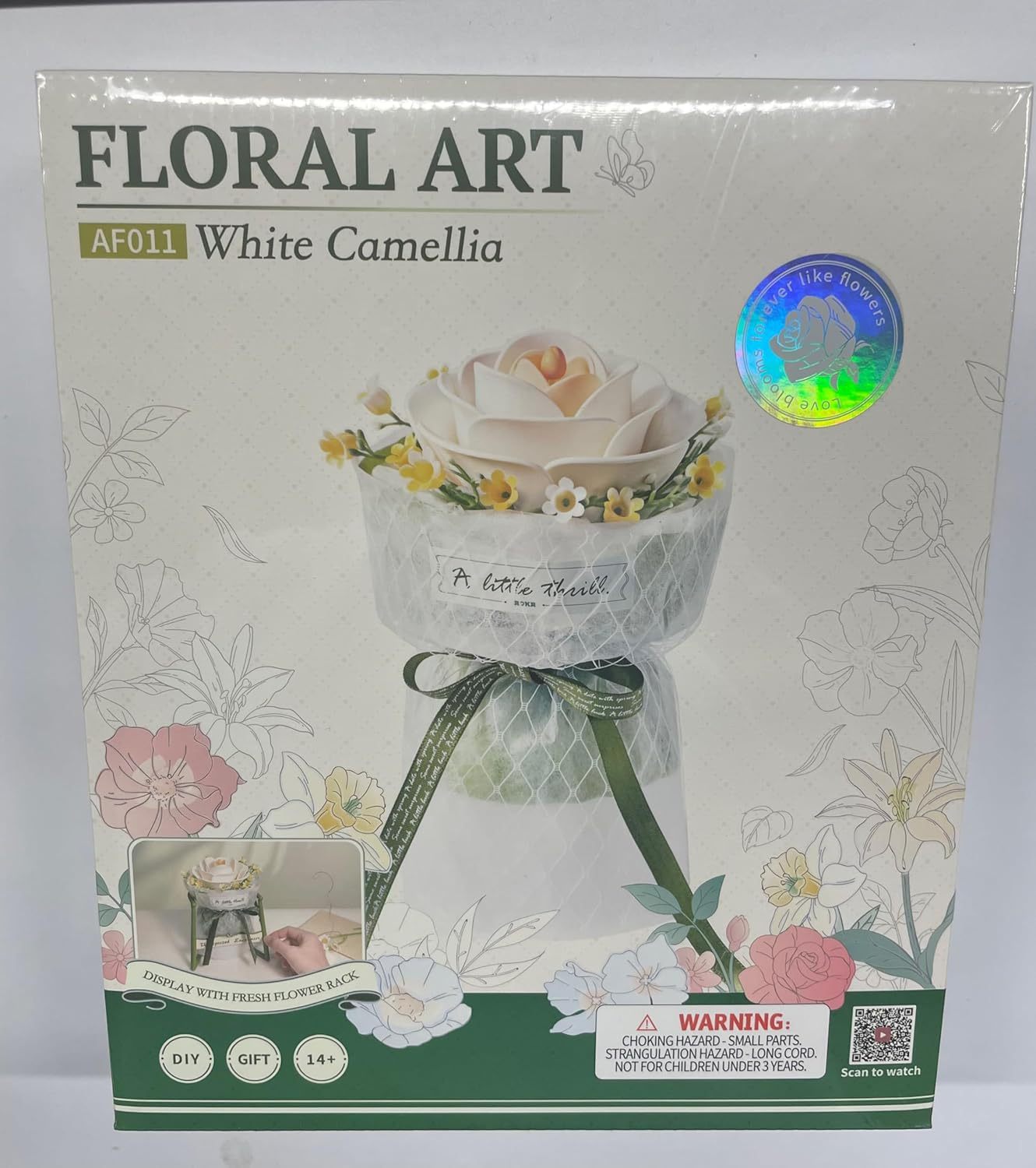 ROBOTIME Flowers 3D Puzzle
