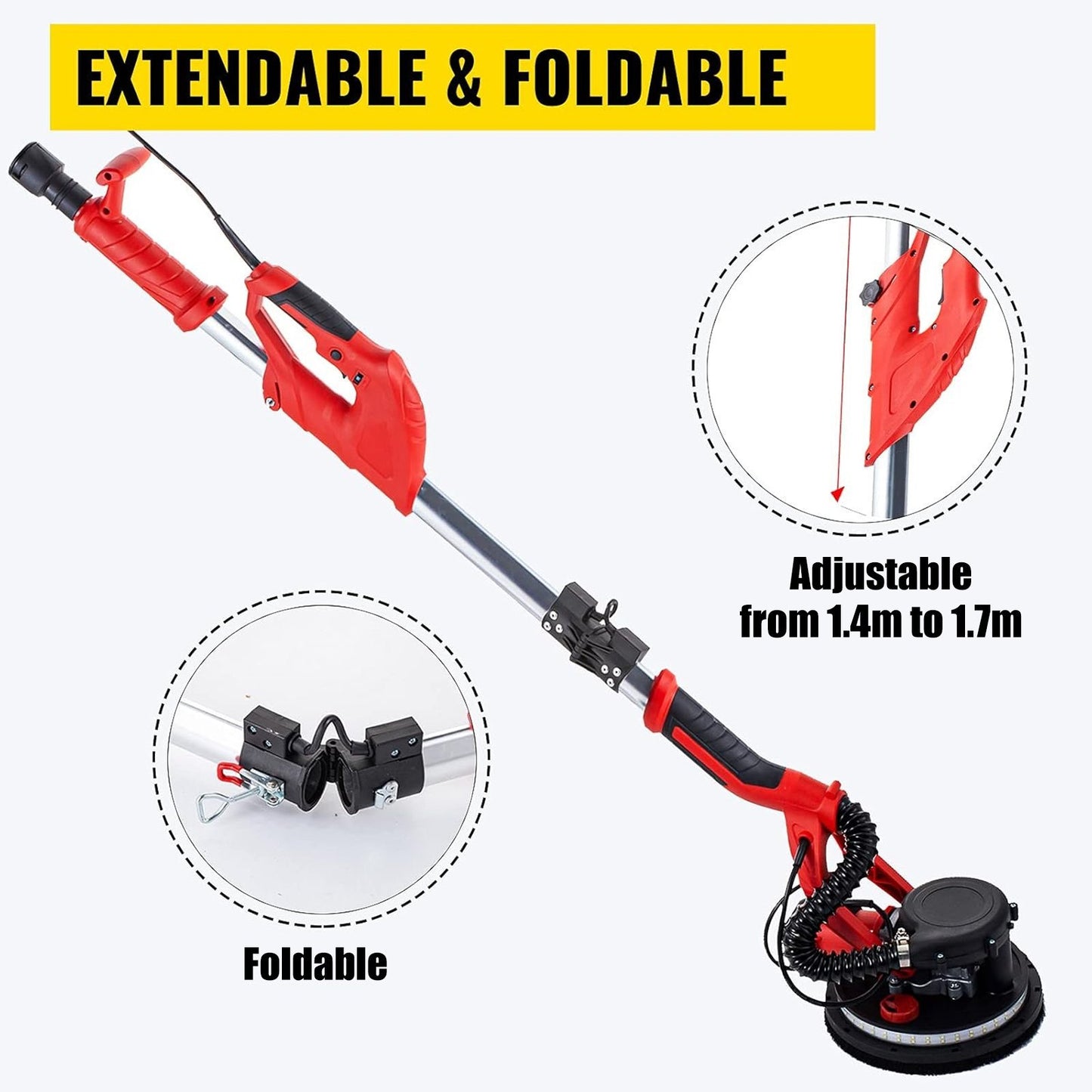 850W Electric Drywall Sander