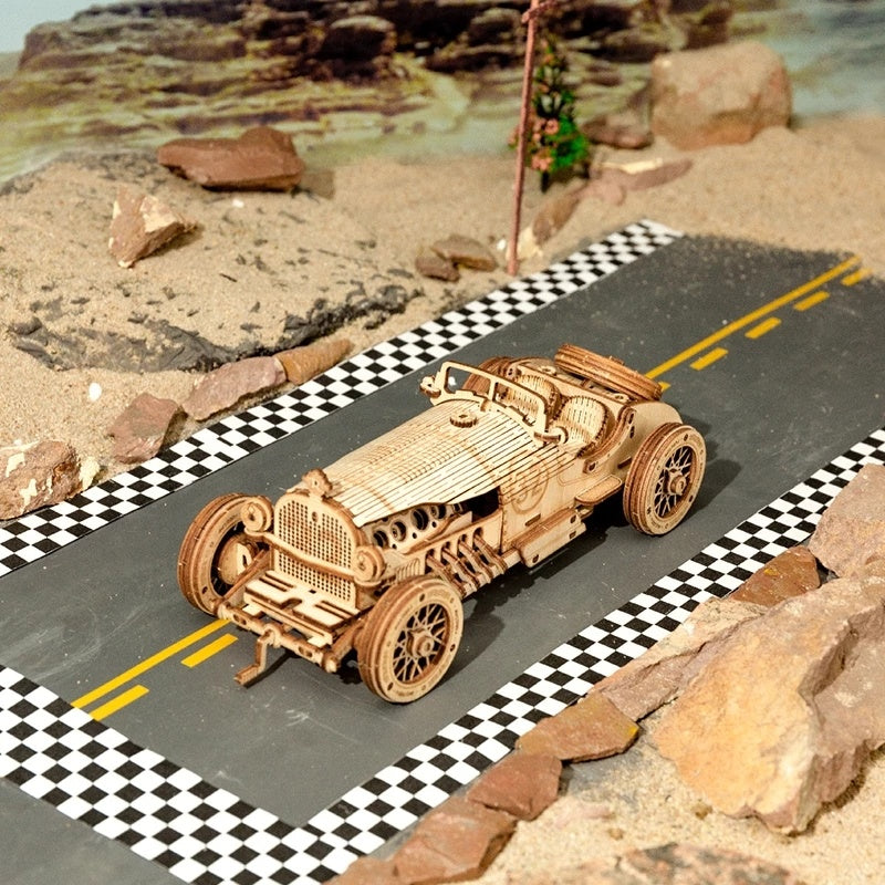 3D Wooden Car Puzzle