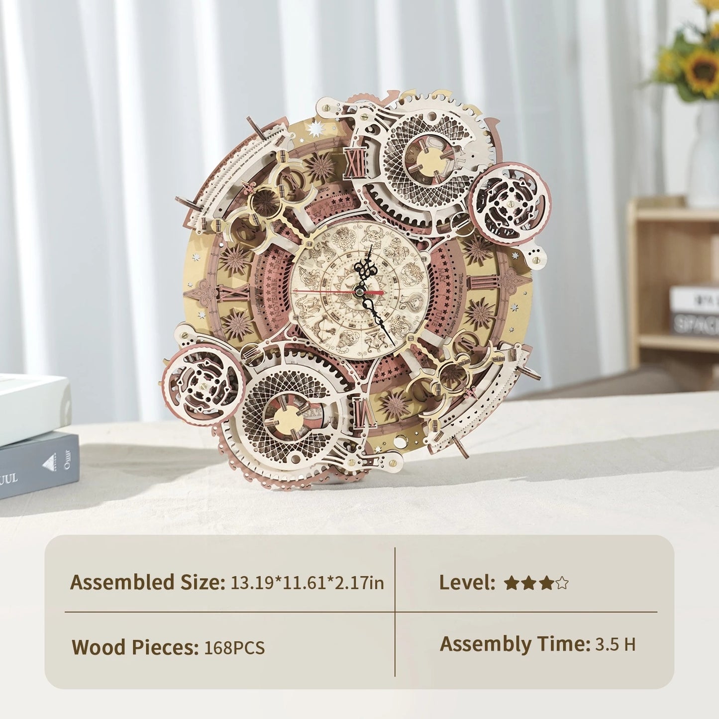 ROKR Zodiac Wall Clock Puzzle