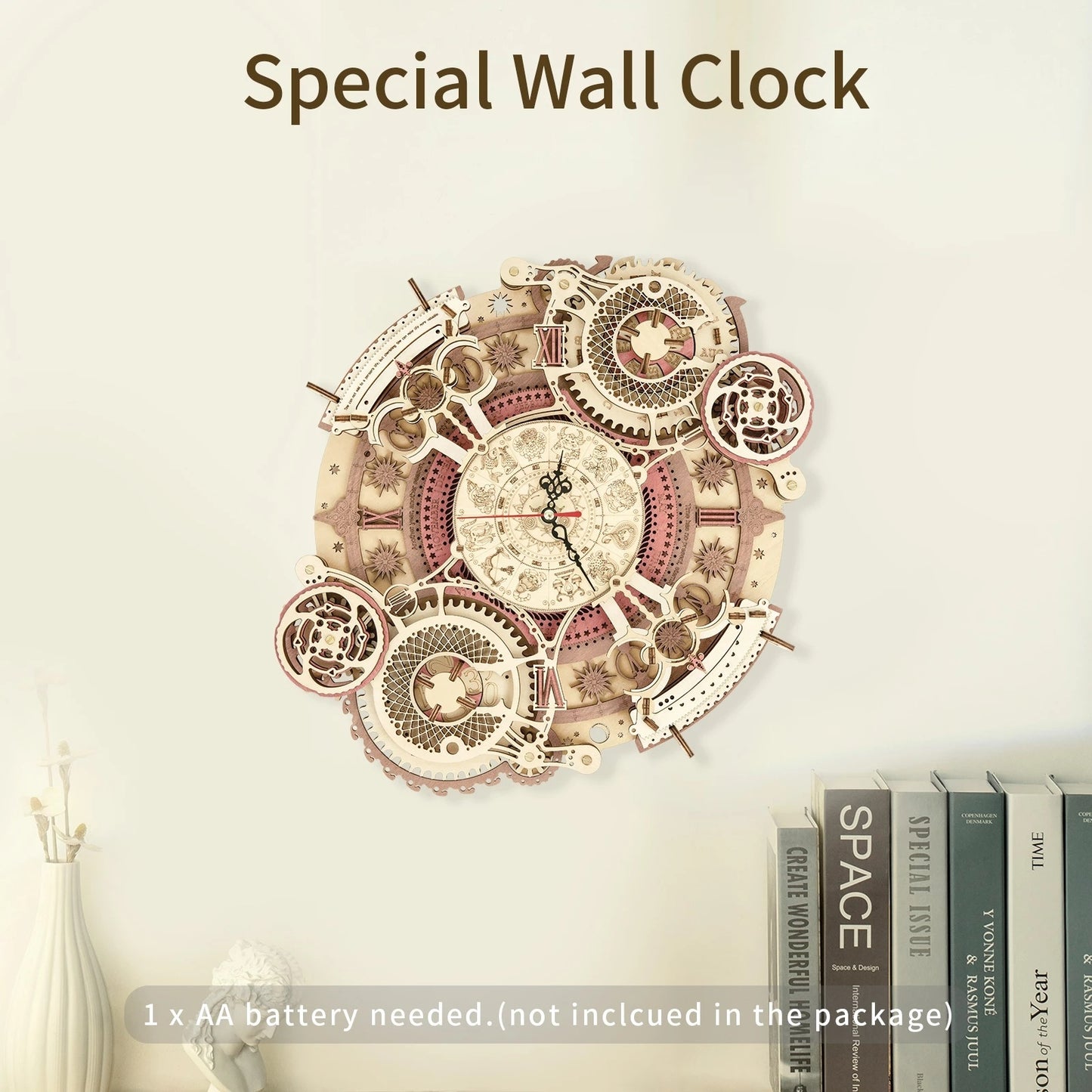 ROKR Zodiac Wall Clock Puzzle