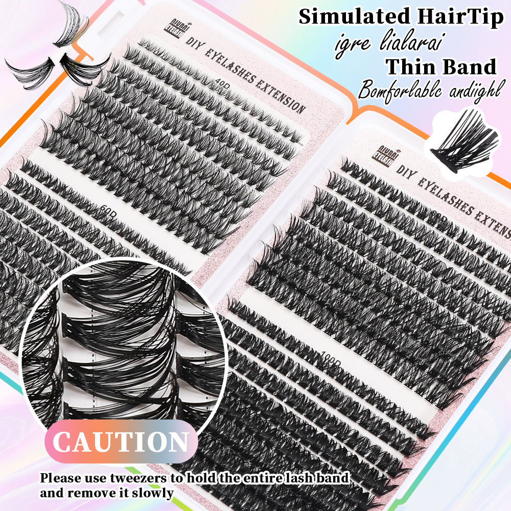 640 Segmented Lashes Set