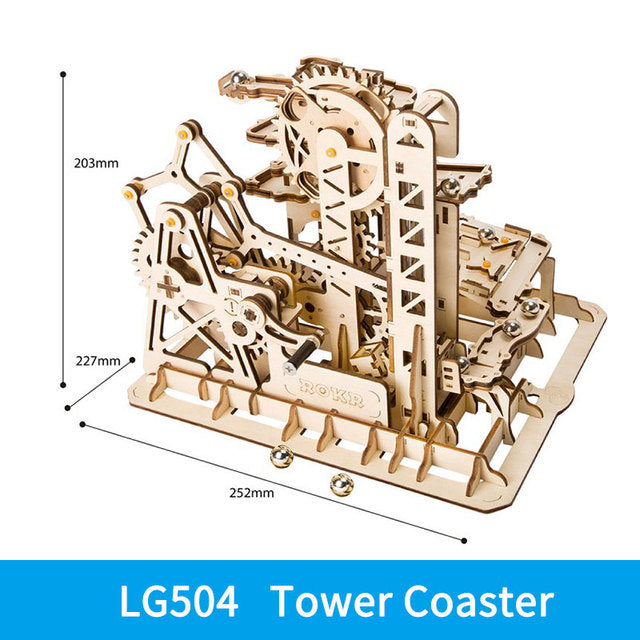 3D DIY Wooden Puzzle