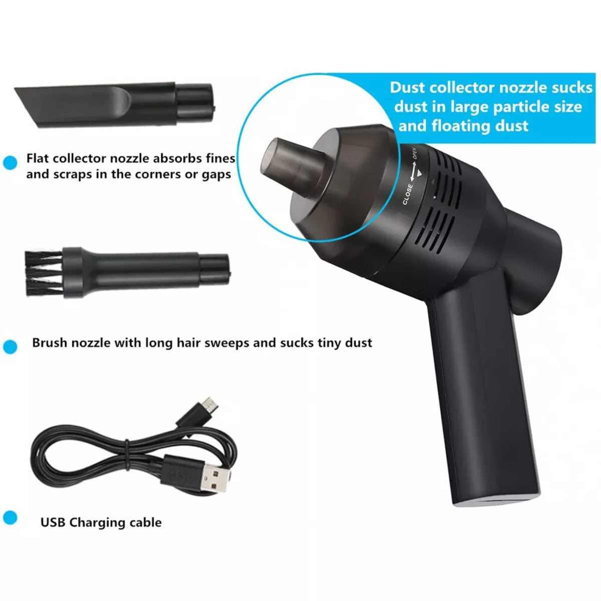 Portable Cordless Electric Cleaner