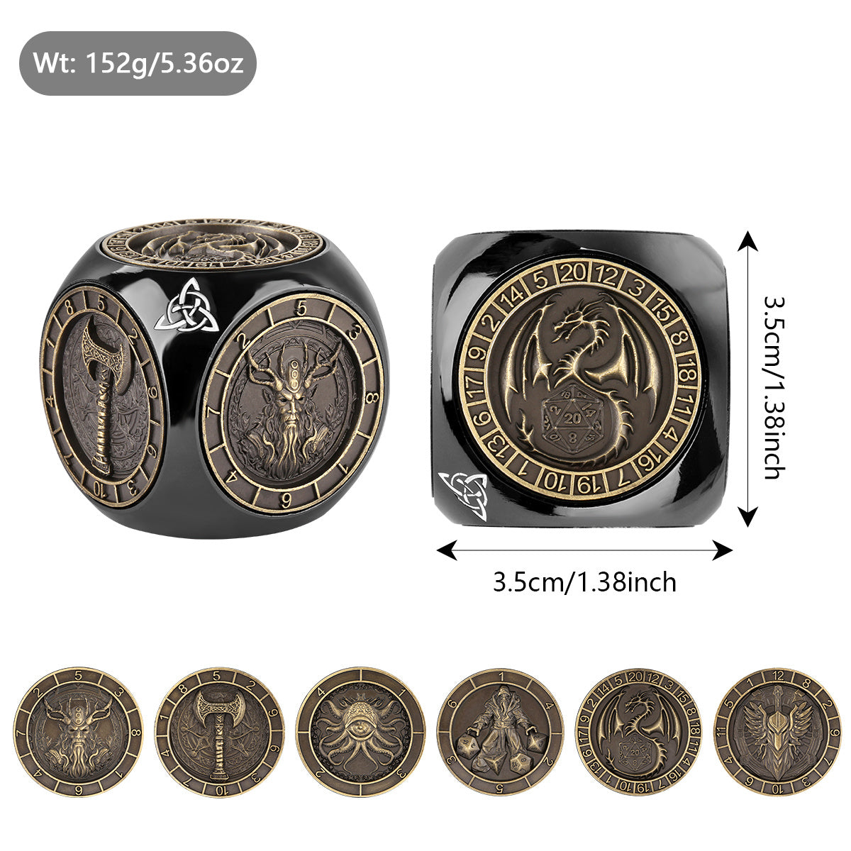Dice Wheel Gift Box Set