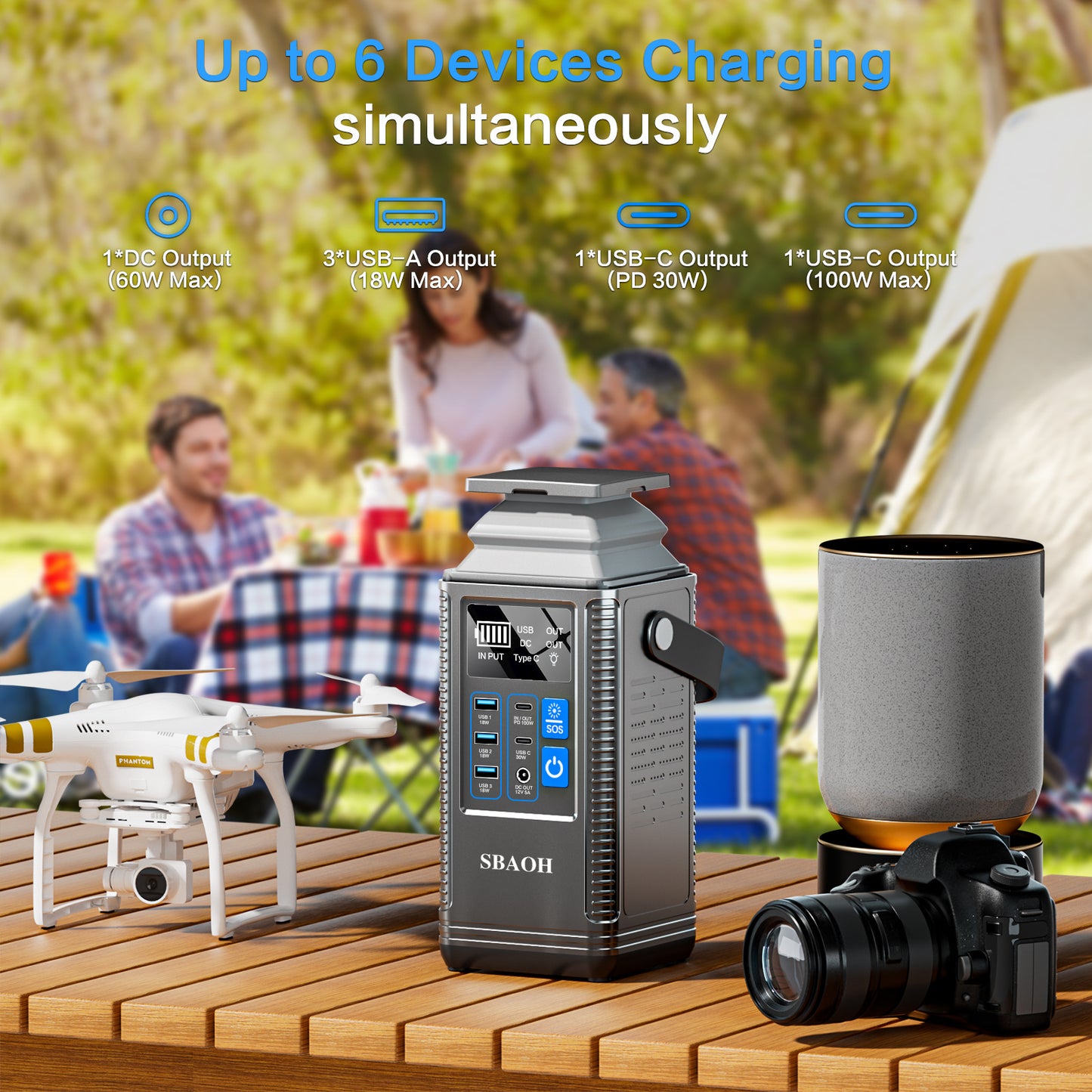 Camping Power Station 296Wh