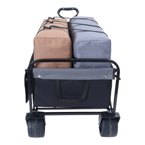 440lbs Collapsible Foldable Wagon Cart