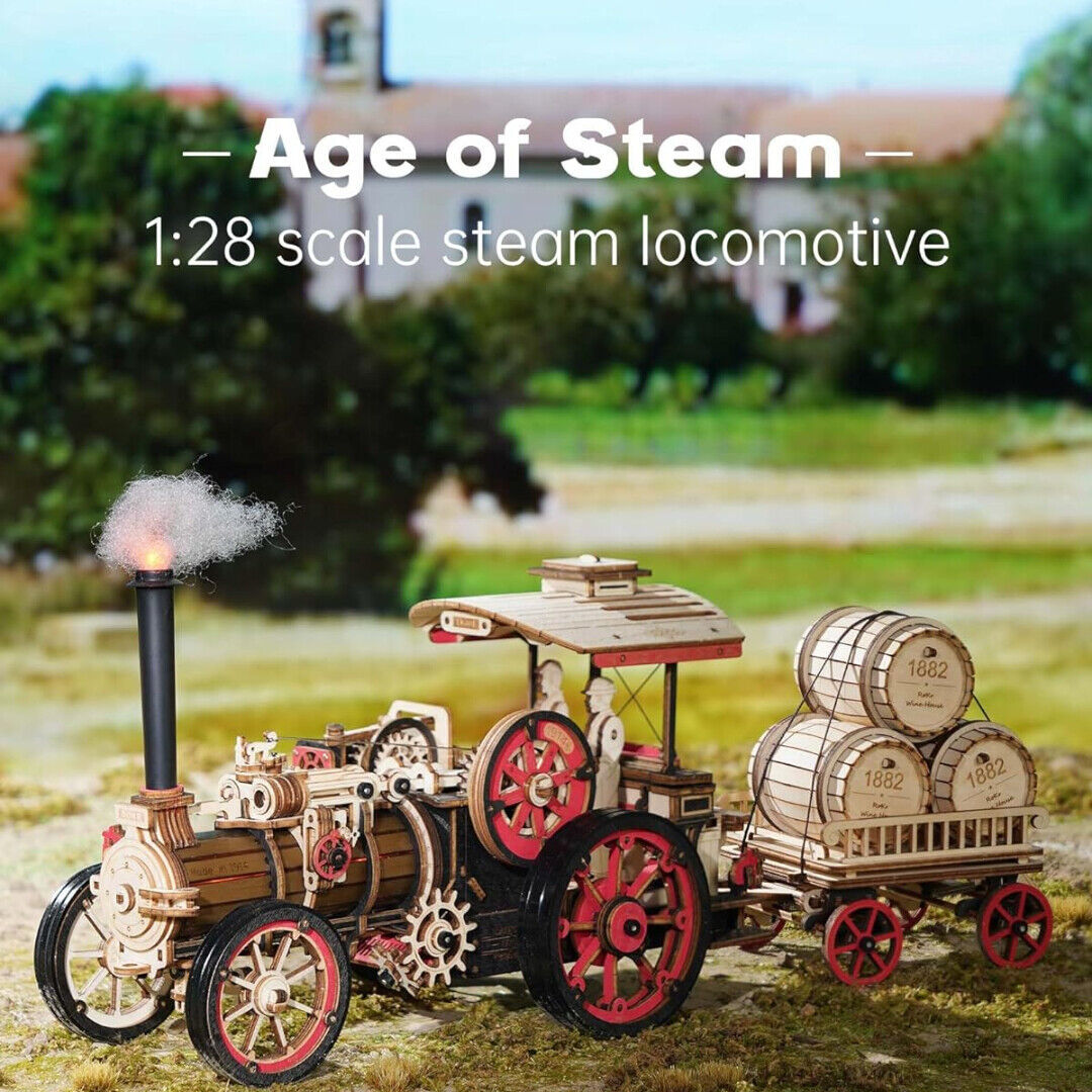 3D Wooden Car Puzzle