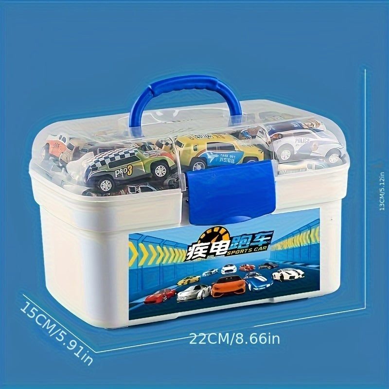 50-Piece Alloy Toy Car Set