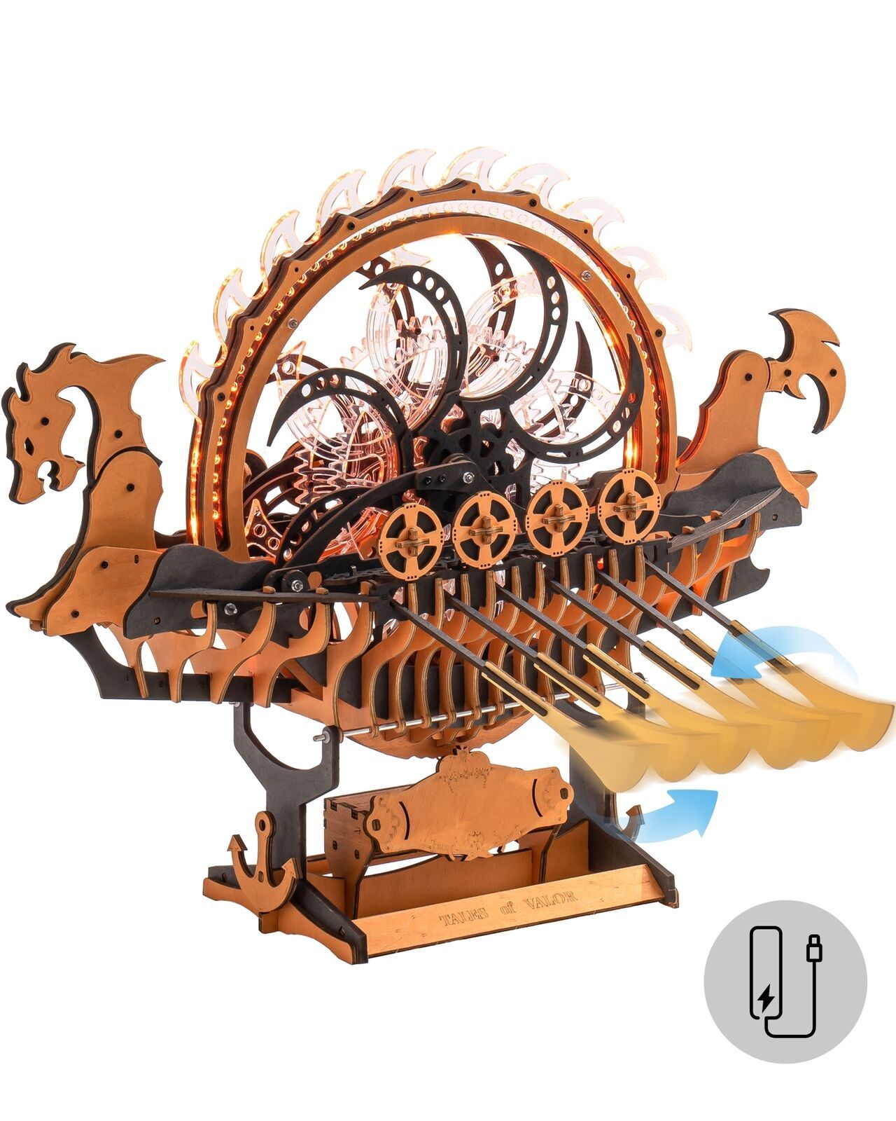 ROKR Dragon Boat 3D Puzzle